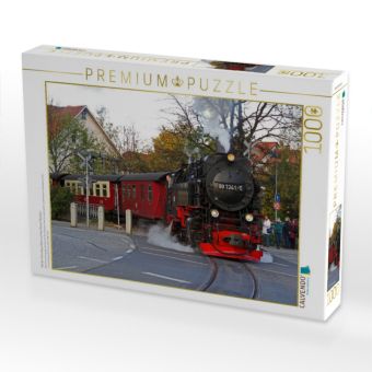 Produktbild: CALVENDO Puzzle Mit der Schmalspurbahn auf den Harzer Brocken | 1000 Teile Lege-Gr&ouml;&szlig;e 64x48cm Foto-Puzzle f&uuml;r gl&uuml;ckliche Stunden