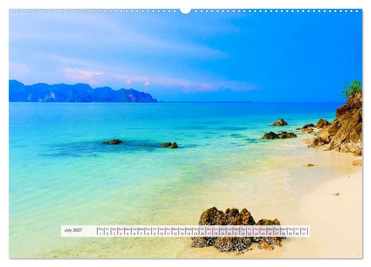 Produktbild: Shorelines of the World (Wall Calendar 2027 DIN A2 landscape), CALVENDO 12 Month Wall Calendar