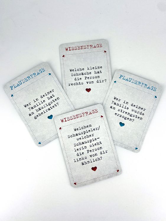 Was Ich An Dir Liebe - Das Fragespiel Für Paare - Gioco Di Domande Per Coppie - 64 Carte Per Conoscersi Meglio