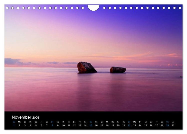 Produktbild: Sonnenunterg&auml;nge (Wandkalender 2026 DIN A4 quer), CALVENDO Monatskalender