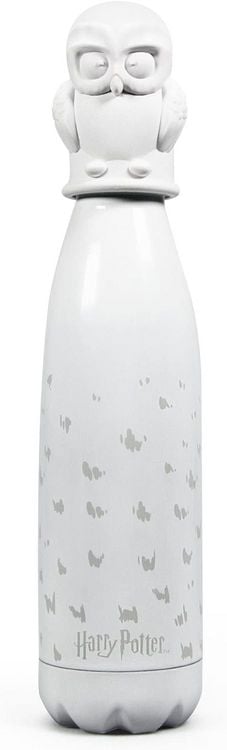 Produktbild: Water Bottle (Metal) 3D Lid 500ml Harry Potter (Hedwig)