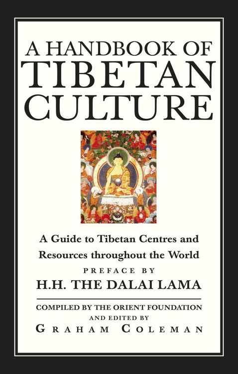 Produktbild: A Handbook Of Tibetan Culture