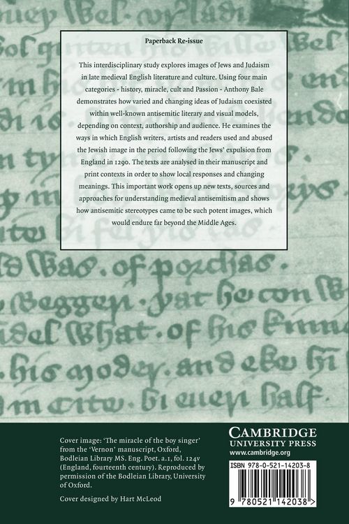 Produktbild: The Jew in the Medieval Book