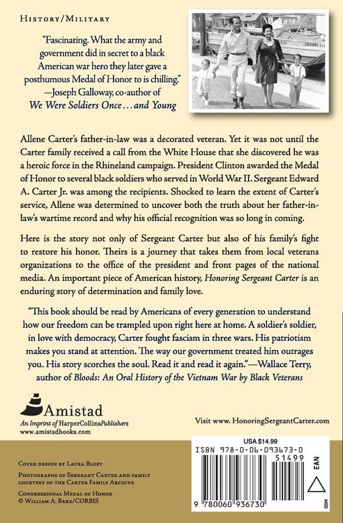 Produktbild: Honoring Sergeant Carter