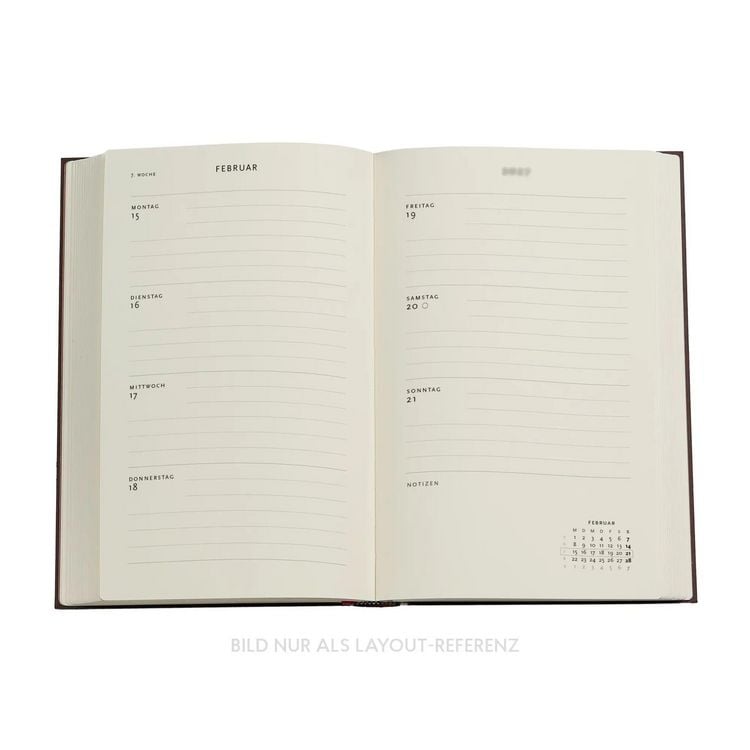 Produktbild: 12-Monatskalender 2027 Fr&uuml;hling Maxi Horizontal
