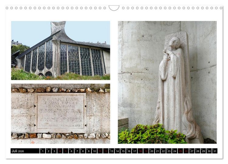 Produktbild: Rouen entdecken (Wandkalender 2026 DIN A3 quer), CALVENDO Monatskalender