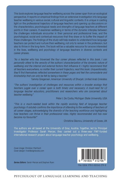 Produktbild: Language Teacher Wellbeing across the Career Span