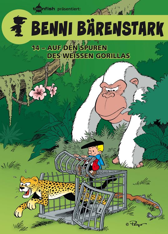 Produktbild: Benni B&auml;renstark Bd. 14: Auf den Spuren des wei&szlig;en Gorillas