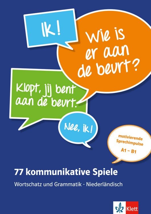 Produktbild: 77 kommunikative Spiele: Wortschatz und Grammatik - Niederl&auml;ndisch