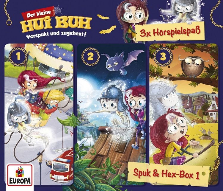Produktbild: Der kleine Hui Buh: Spuk & Hex-Box 1 (Folgen 1-3)