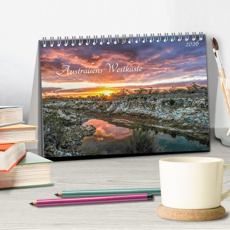 Produktbild: Australiens Westk&uuml;ste (Tischkalender 2026 DIN A5 quer), CALVENDO Monatskalender