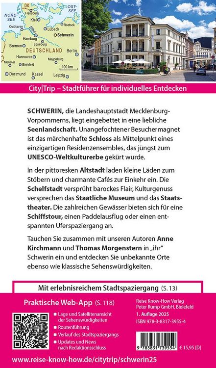 Produktbild: Reise Know-How CityTrip Schwerin