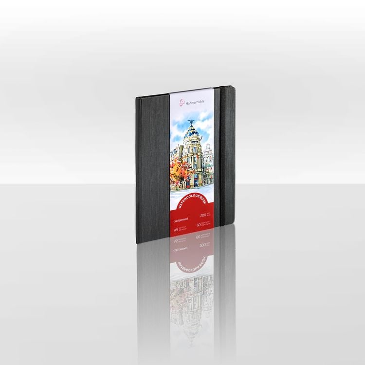 Produktbild: Hahnem&uuml;hle Papier Watercoulour Book 200g/m&sup2;, DIN A 5 Hochformat, 200 g/m&sup2;
