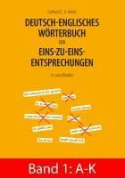 Produktbild: Deutsch-englisches W&ouml;rterbuch der Eins-zu-eins-Entsprechungen in zwei B&auml;nden