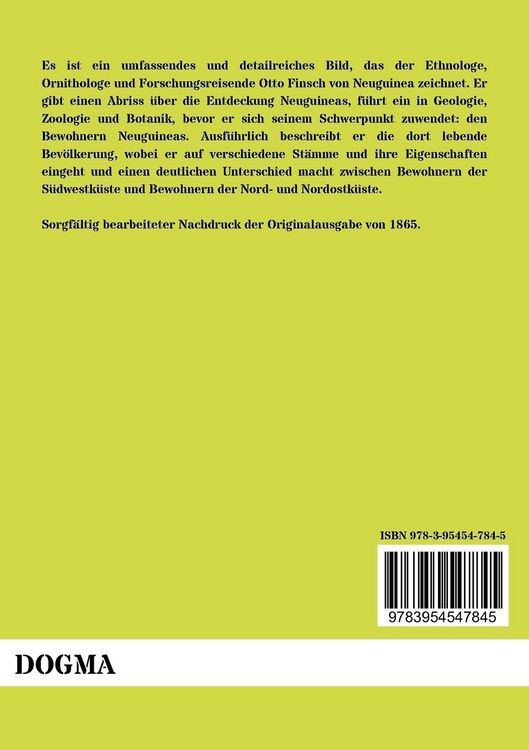 Produktbild: Neuguinea und seine Bewohner