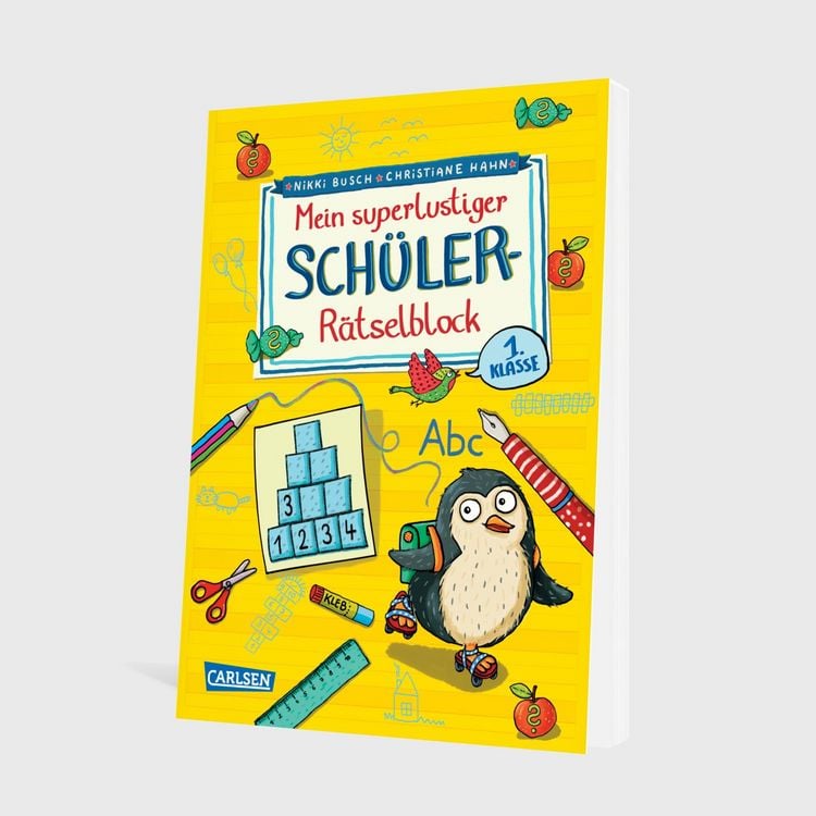 Produktbild: Mein superlustiger Sch&uuml;ler-R&auml;tselblock
