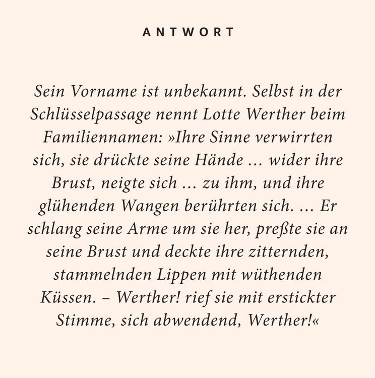 Produktbild: Goethe-Quiz