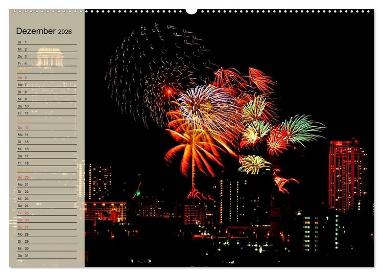 Produktbild: Bangkok - K&ouml;nigreich Thailand (hochwertiger Premium Wandkalender 2026 DIN A2 quer), Kunstdruck in Hochglanz