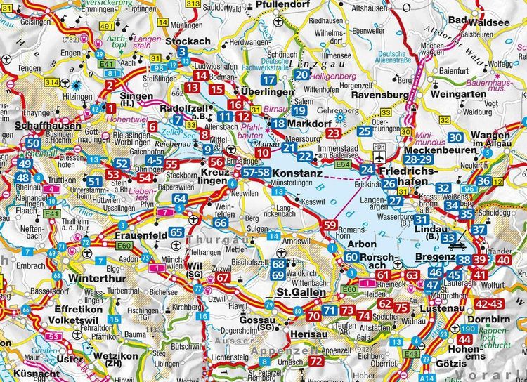 Produktbild: KOMPASS Wanderf&uuml;hrer Bodensee