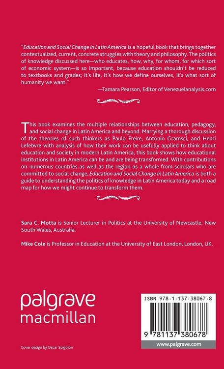 Produktbild: Education and Social Change in Latin America