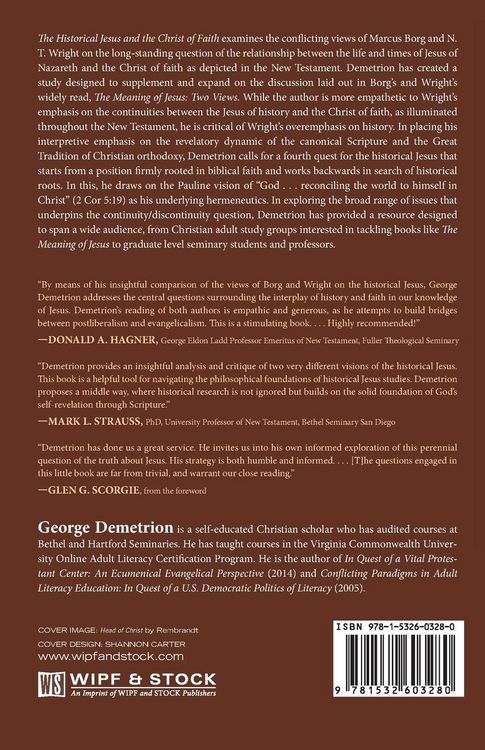 Produktbild: The Historical Jesus and the Christ of Faith