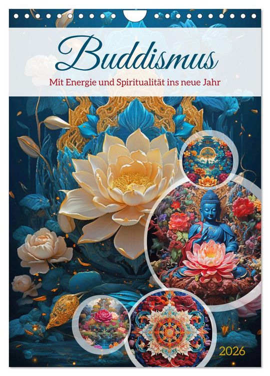 Produktbild: Buddismus (Wandkalender 2026 DIN A4 hoch), CALVENDO Monatskalender