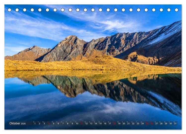 Produktbild: Piesendorf & Niedernsill (Tischkalender 2026 DIN A5 quer), CALVENDO Monatskalender