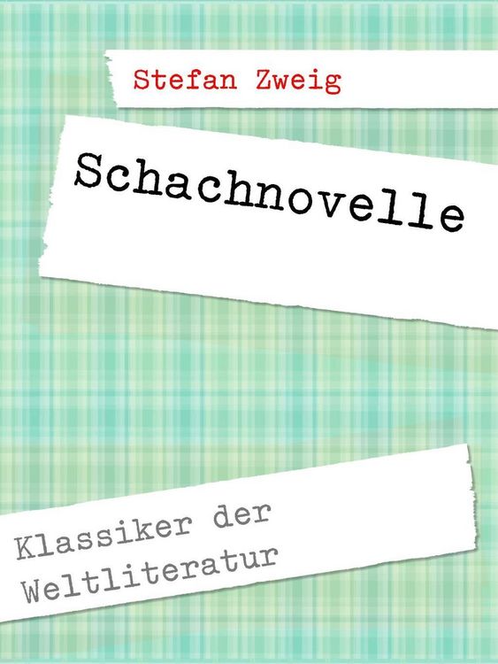 Produktbild: Schachnovelle