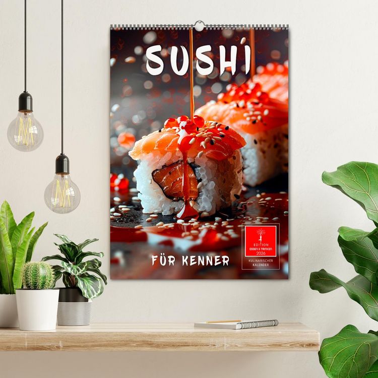 Produktbild: Sushi f&uuml;r Kenner (Wandkalender 2026 DIN A2 hoch), CALVENDO Monatskalender