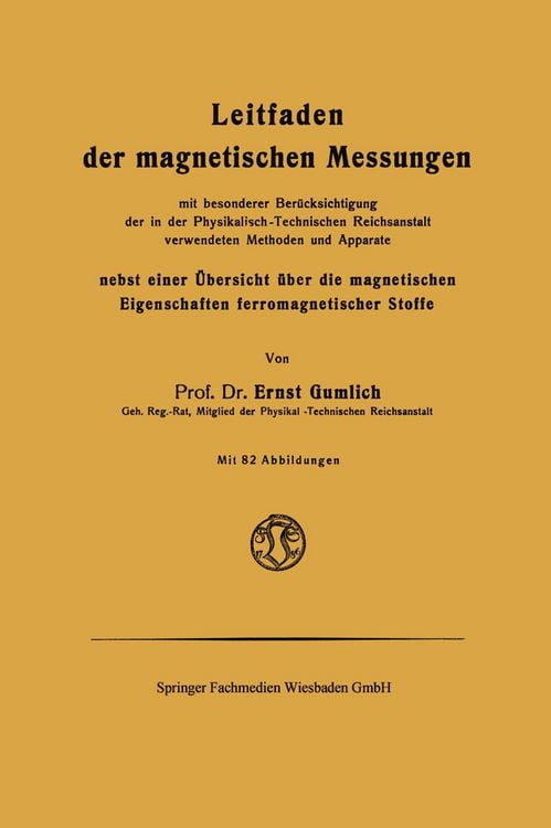 Produktbild: Leitfaden der magnetischen Messungen