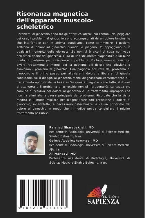 Produktbild: Risonanza magnetica dell'apparato muscolo-scheletrico