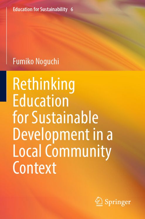 Produktbild: Rethinking Education for Sustainable Development in a Local Community Context