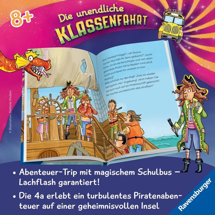 Produktbild: Die unendliche Klassenfahrt - Der Schatz auf der Dreizack-Insel