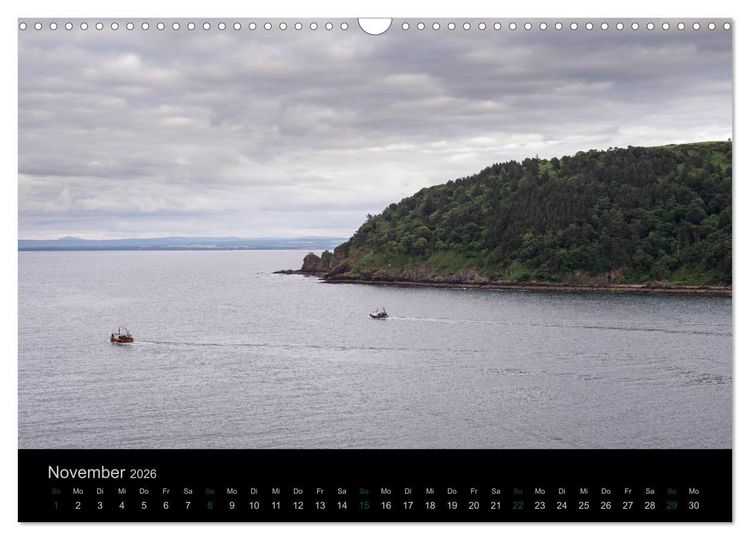 Produktbild: Schottland Highlands und Ostk&uuml;ste (Wandkalender 2026 DIN A3 quer), CALVENDO Monatskalender