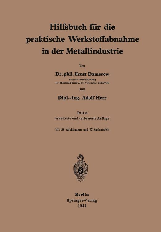 Produktbild: Hilfsbuch f&uuml;r die praktische Werkstoffabnahme in der Metallindustrie