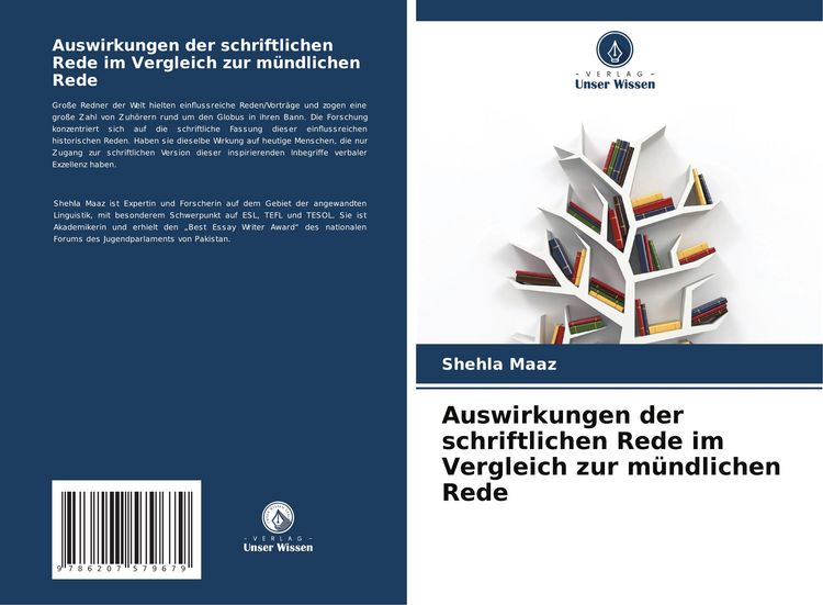 Produktbild: Auswirkungen der schriftlichen Rede im Vergleich zur m&uuml;ndlichen Rede