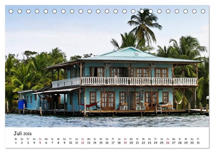 Produktbild: Panama - Finanzwelt und Naturparadies (Tischkalender 2026 DIN A5 quer), CALVENDO Monatskalender