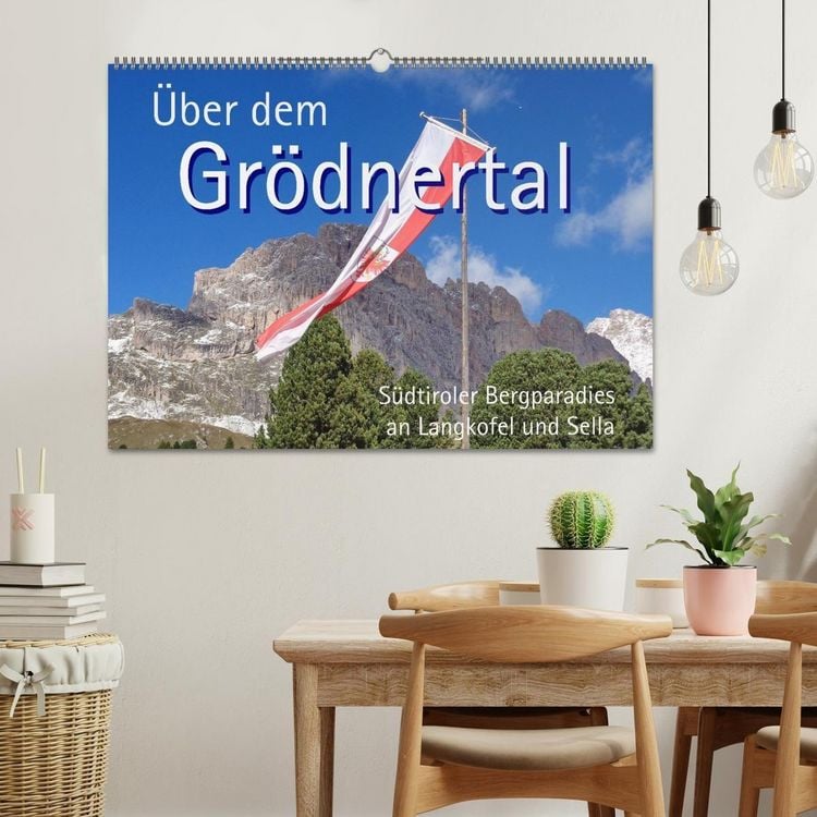 Produktbild: &Uuml;ber dem Gr&ouml;dnertal (Wandkalender 2027 DIN A2 quer), CALVENDO Monatskalender