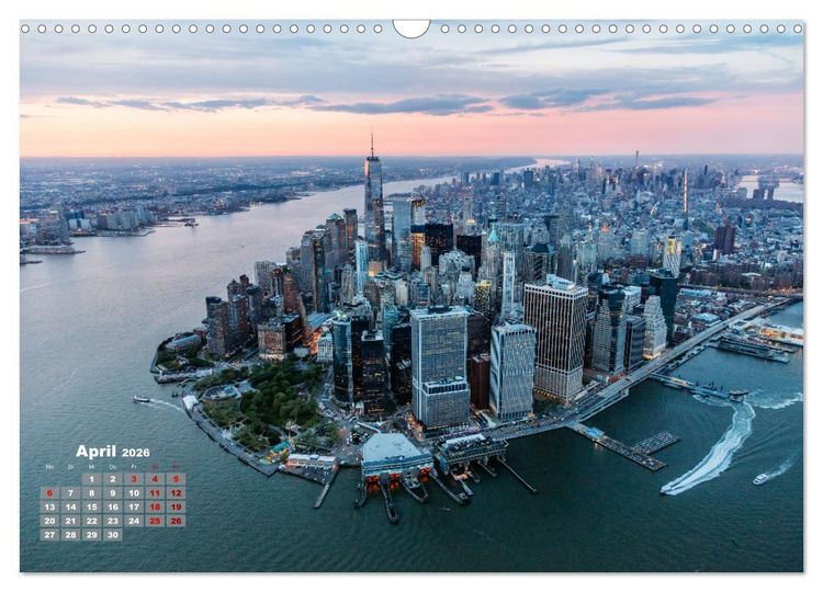 Produktbild: Weltst&auml;dte - Iconic world cities (Wandkalender 2026 DIN A3 quer), CALVENDO Monatskalender