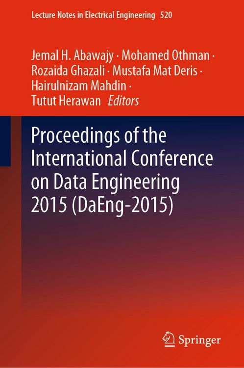 Produktbild: Proceedings of the International Conference on Data Engineering 2015 (DaEng-2015)