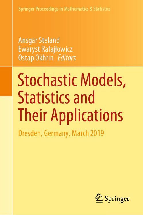Produktbild: Stochastic Models, Statistics and Their Applications