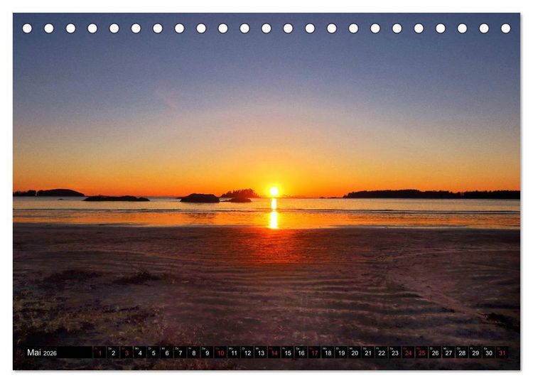Produktbild: Vancouver - Vancouver Island - Seattle (Tischkalender 2026 DIN A5 quer), CALVENDO Monatskalender
