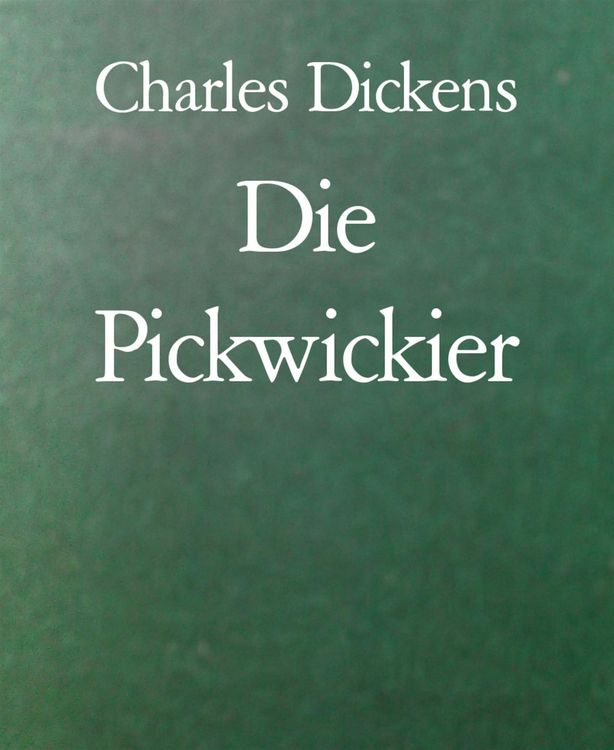 Produktbild: Die Pickwickier