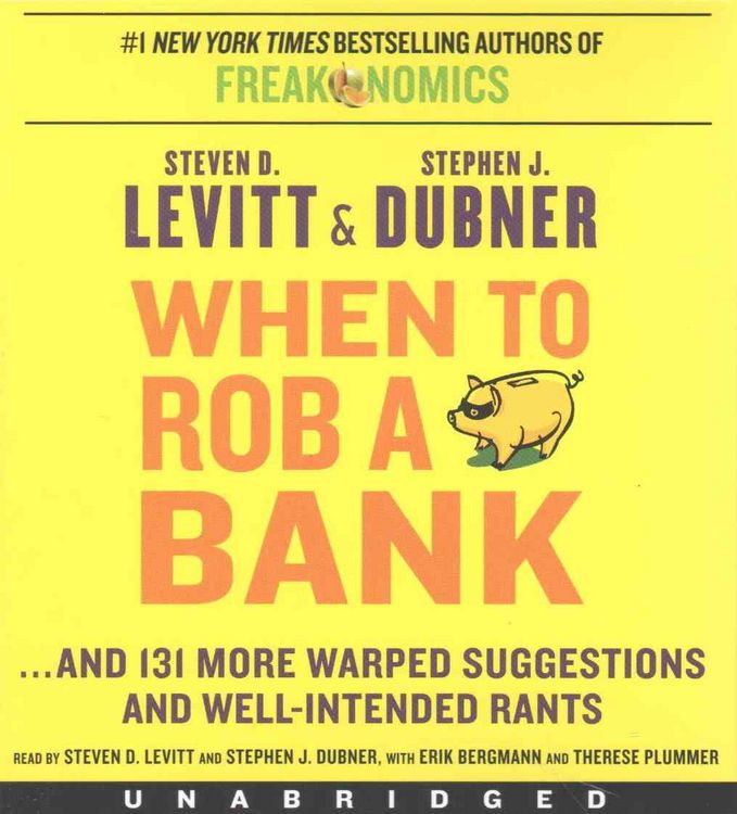 Produktbild: When to Rob a Bank