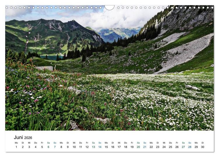 Produktbild: Stockhorn &ndash; &Uuml;ber Stock und Stein (Wandkalender 2026 DIN A3 quer), CALVENDO Monatskalender