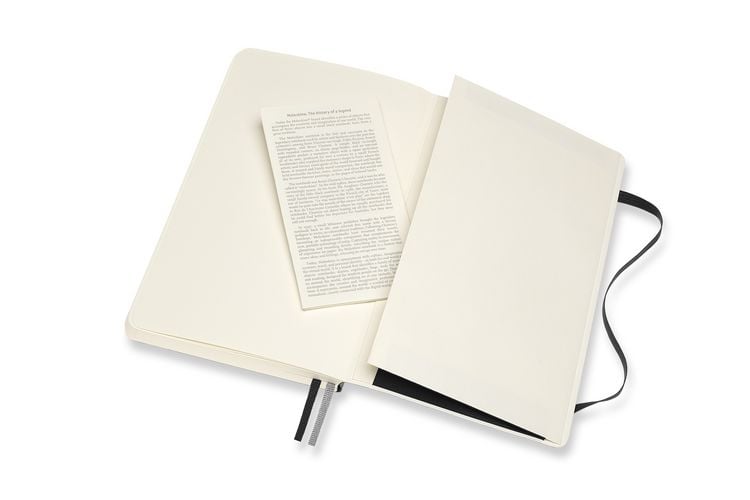 Produktbild: Moleskine Notizbuch Large/A5, Punktraster, Erweiterte Seitenanzahl, Schwarz
