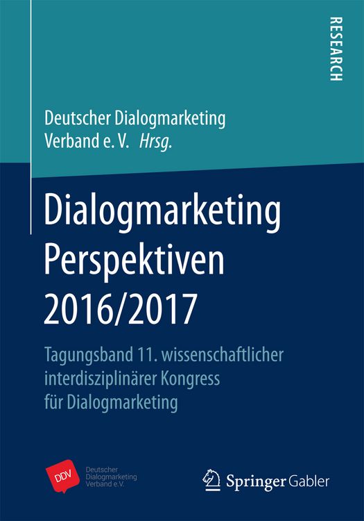 Produktbild: Dialogmarketing Perspektiven 2016/2017