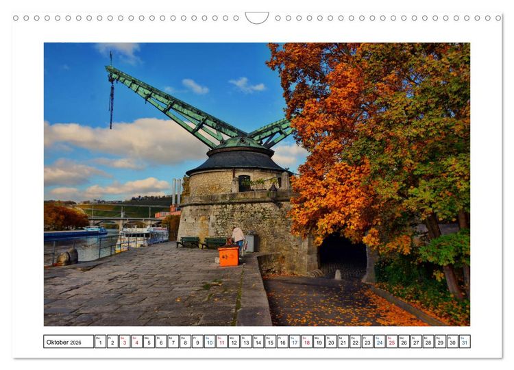 Produktbild: W&uuml;rzburg - Ansichtssache (Wandkalender 2026 DIN A3 quer), CALVENDO Monatskalender