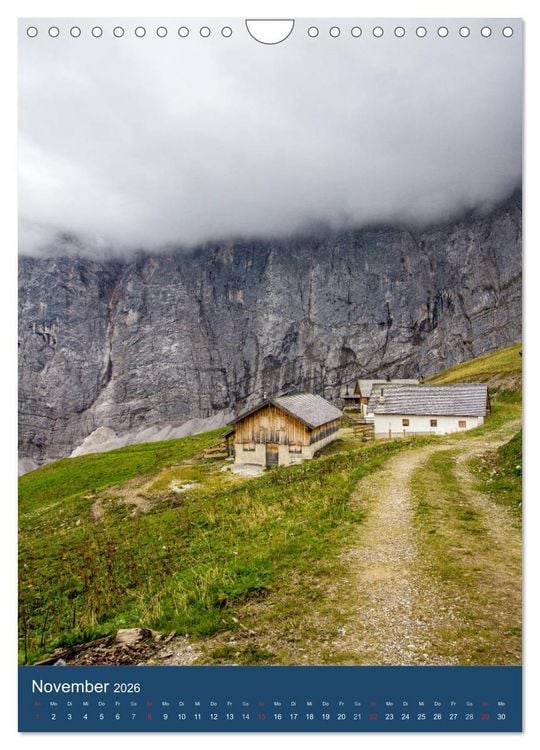 Produktbild: Karwendel - Hinterriss-Eng (Wandkalender 2026 DIN A4 hoch), CALVENDO Monatskalender