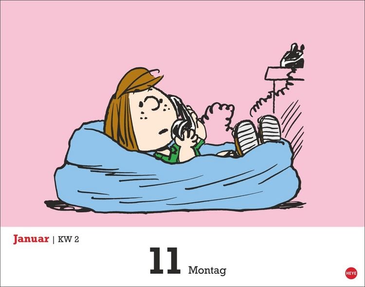 Produktbild: Peanuts Tagesabrei&szlig;kalender 2027